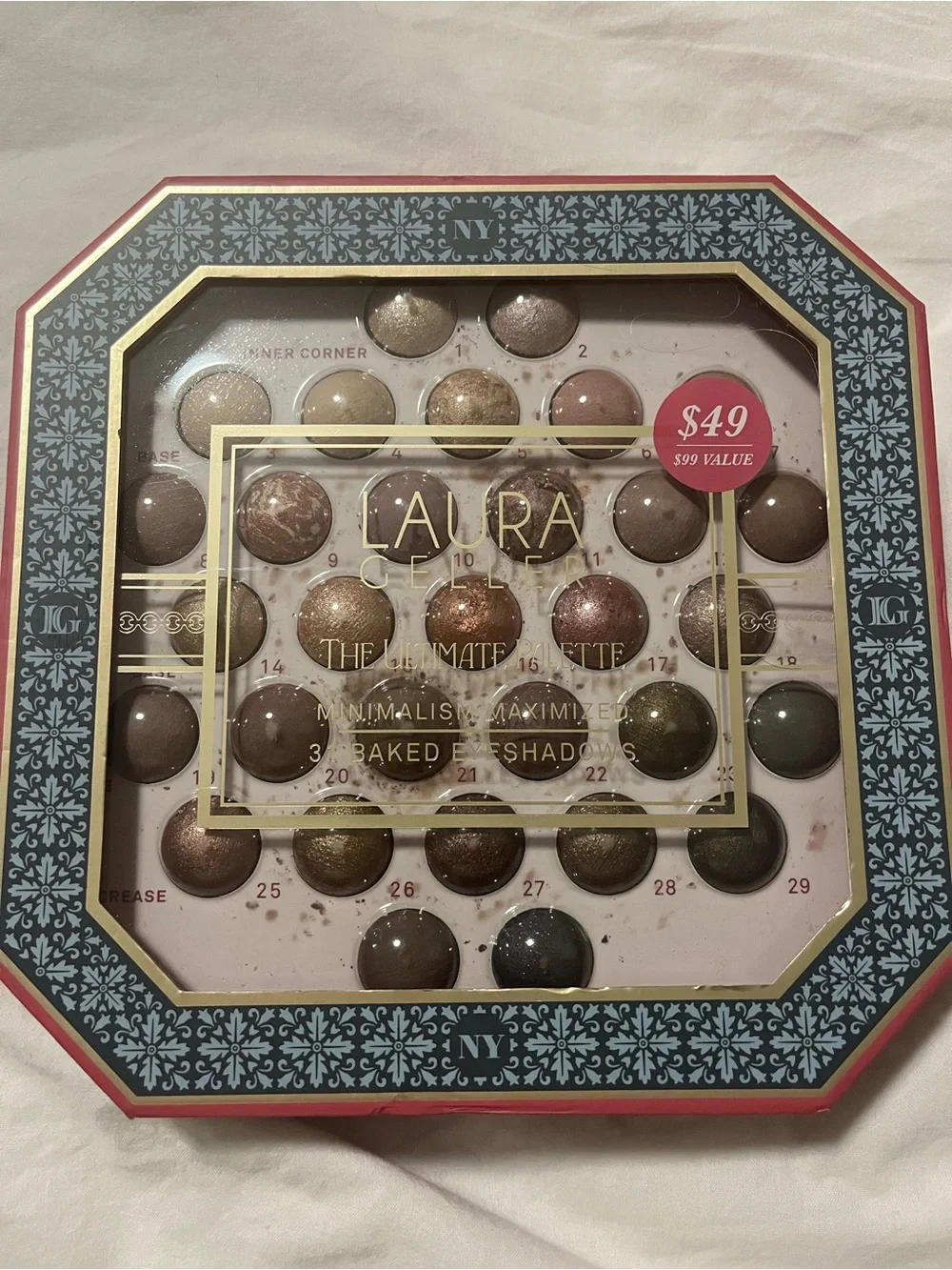 NEW Laura Geller, The Ultimate Palette, Hidden Gems 31 Baked Eyeshadows